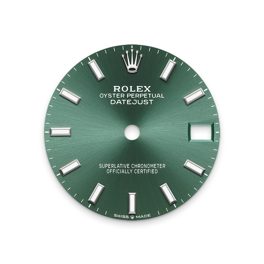 Rolex Mint Green Dial-White Rolesor-M278274-0018