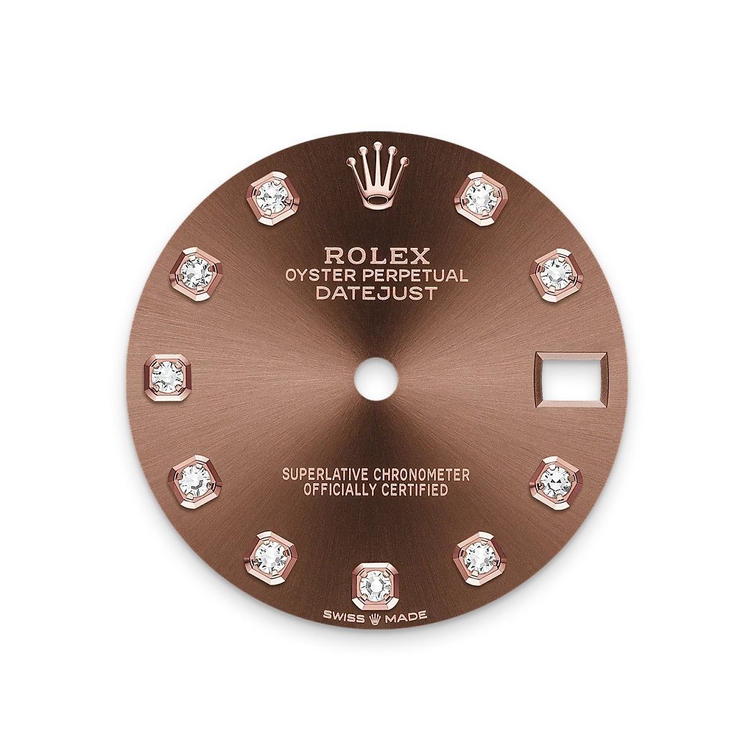 rolex Datejust in Everose Rolesor - combination of Oystersteel and Everose gold, M278381RBR-0028 - Henne Jewelers