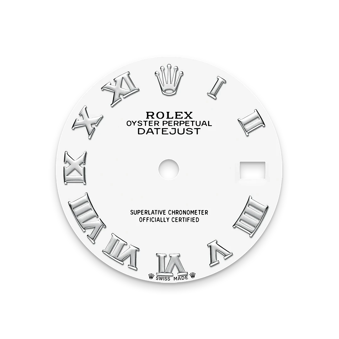 Rolex White Dial-White Rolesor-M279174-0020