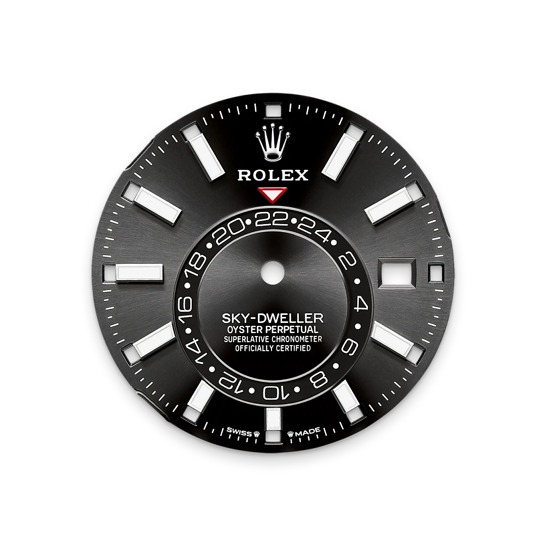 Rolex Bright Black Dial-White Gold-M336239-0002