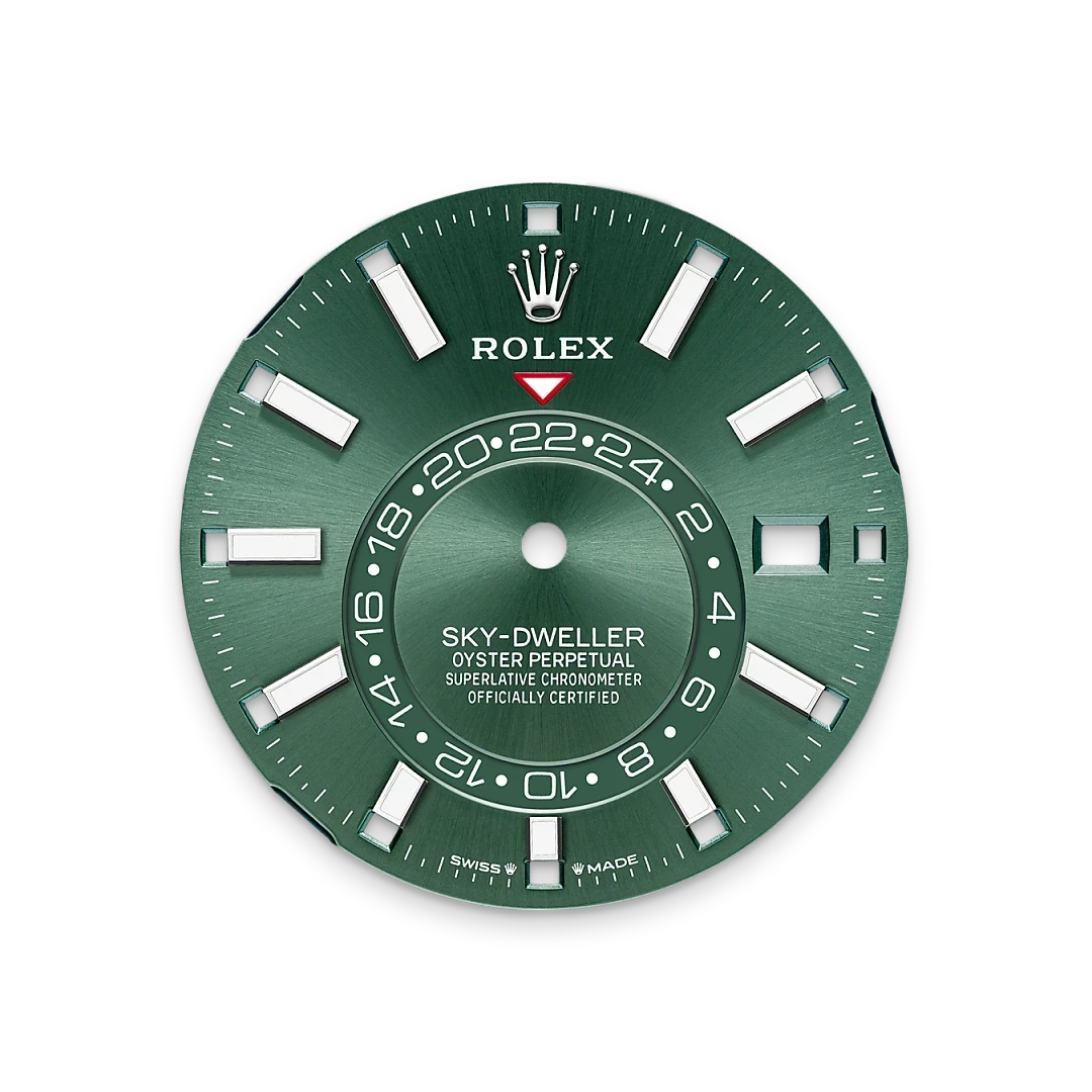 Rolex Mint Green Dial-White Rolesor-M336934-0001