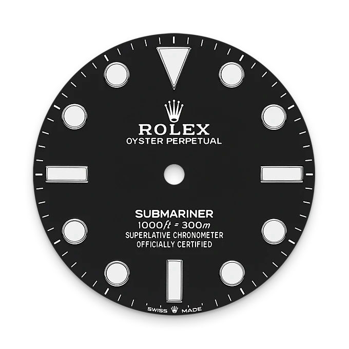 Rolex Black Dial-Oystersteel-M124060-0001