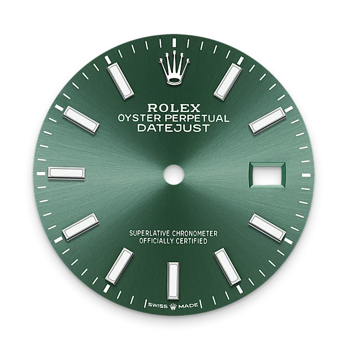 Rolex Mint Green Dial-White Rolesor-M126234-0051