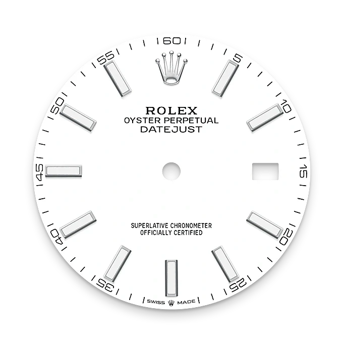 Rolex White Dial-Oystersteel-M126300-0005