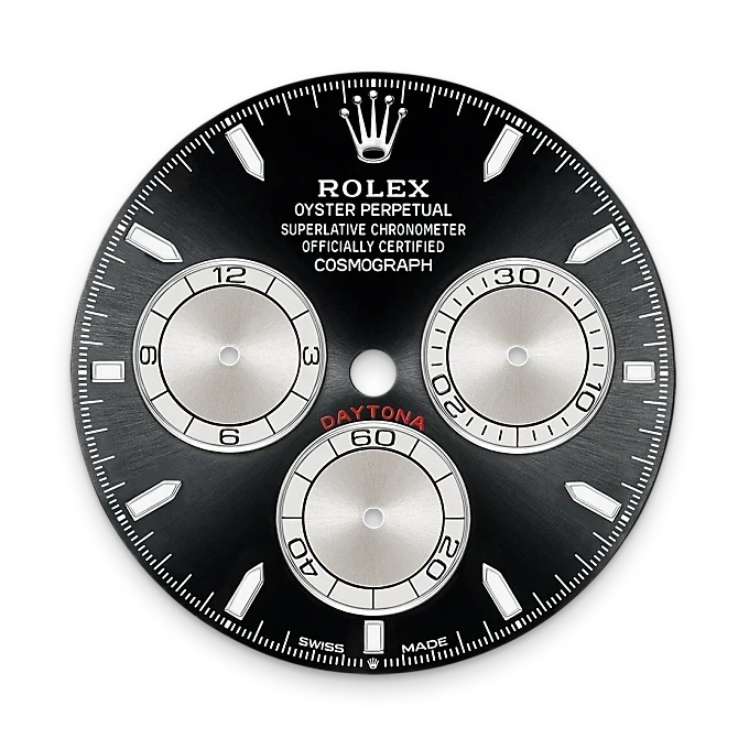 Rolex Bright Black And Steel Dial-White Gold-M126509-0001