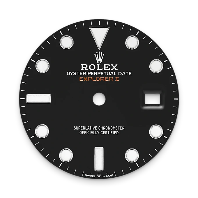rolex Explorer II in Oystersteel, M226570-0002 - Henne Jewelers