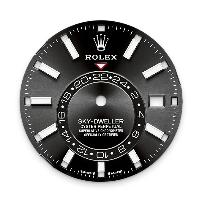Rolex Bright Black Dial-White Gold-M336239-0002