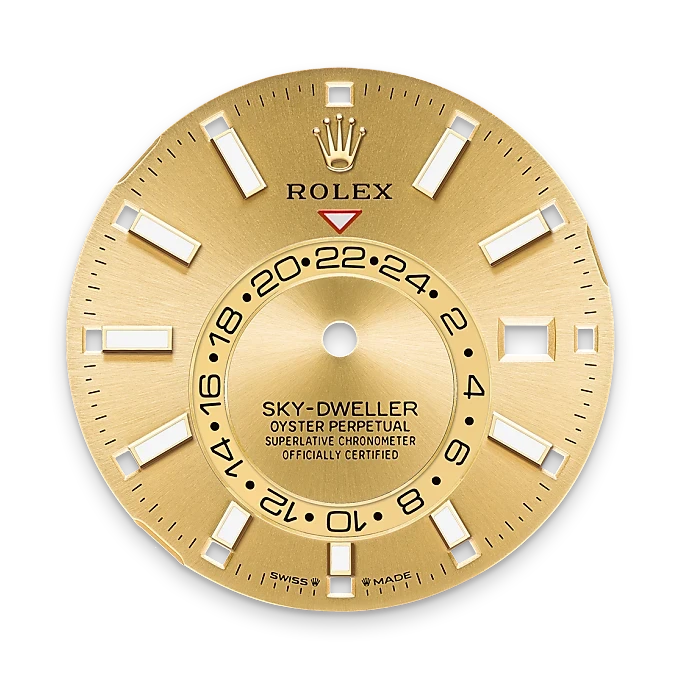 Rolex Champagne-Colour Dial-Yellow Rolesor-M336933-0001