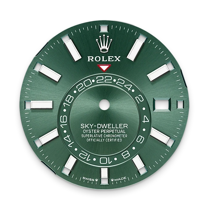 Rolex Mint Green Dial-White Rolesor-M336934-0001