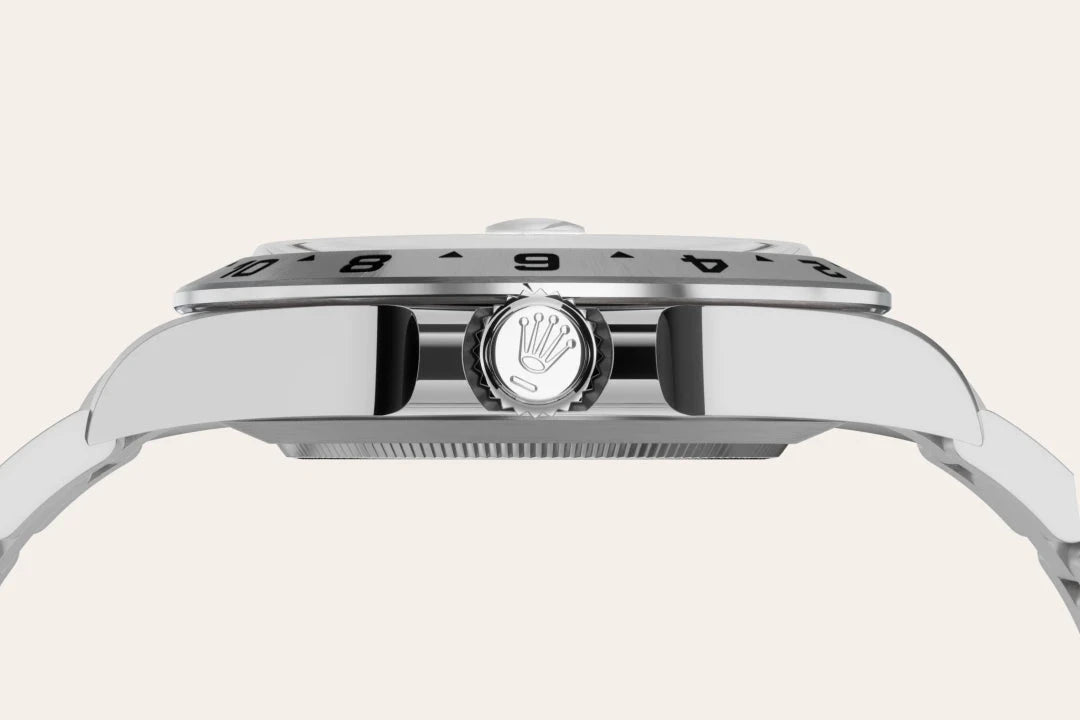 rolex Explorer II in Oystersteel, M226570-0002 - Henne Jewelers