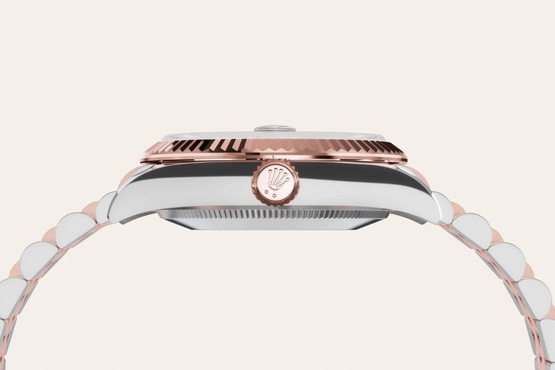 rolex Datejust in Everose Rolesor - combination of Oystersteel and Everose gold, M278271-0004 - Henne Jewelers