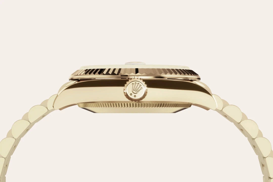 rolex Datejust in 18 ct yellow gold, M278278-0030 - Henne Jewelers