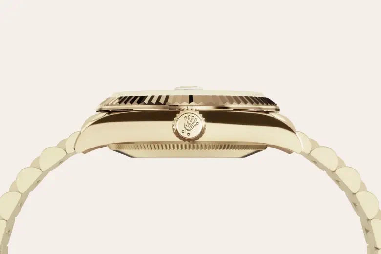 rolex Datejust in 18 ct yellow gold, M278278-0030 - Henne Jewelers