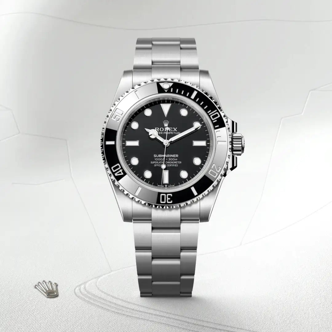 rolex Submariner in Oystersteel, M124060-0001 - Henne Jewelers