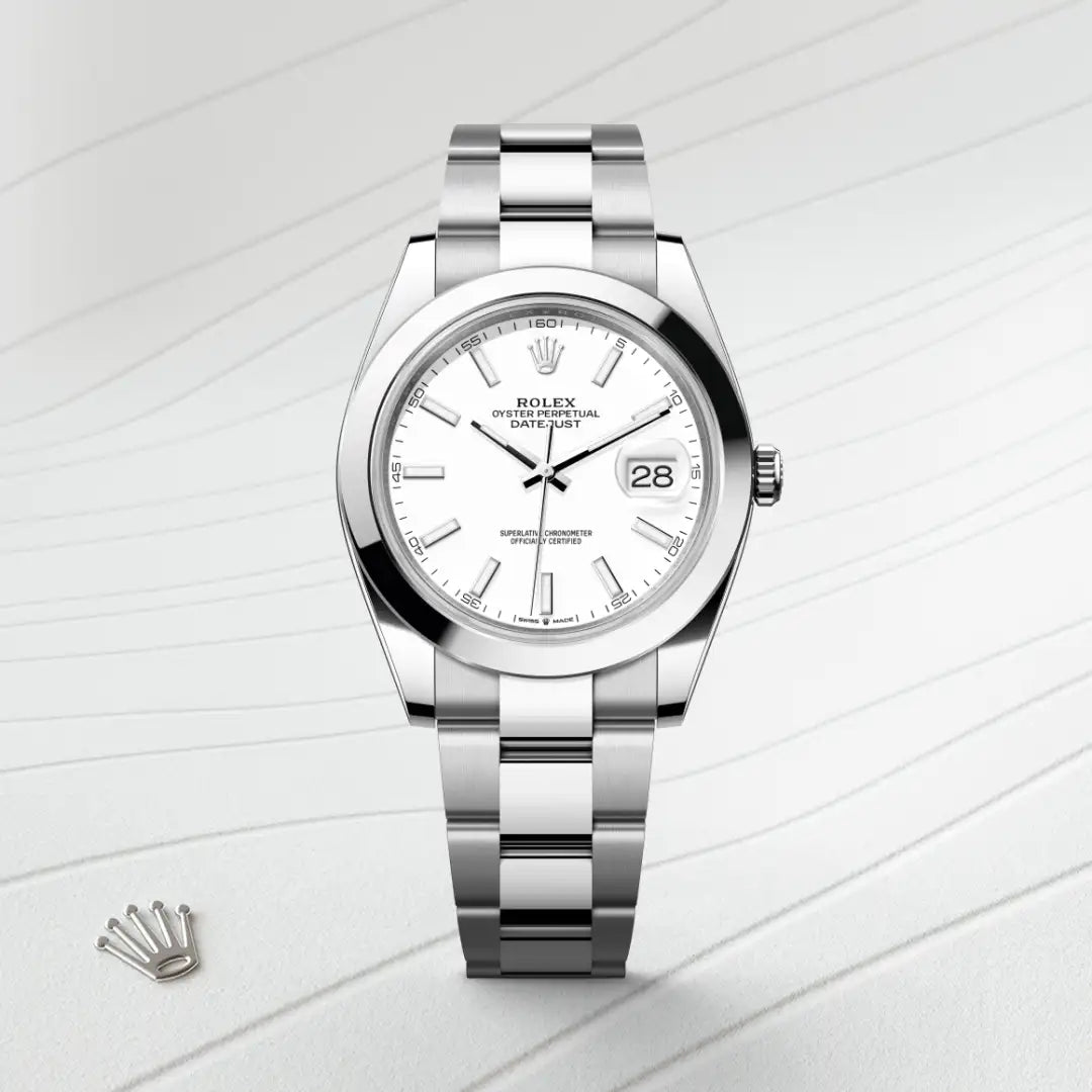rolex Datejust in Oystersteel, M126300-0005 - Henne Jewelers