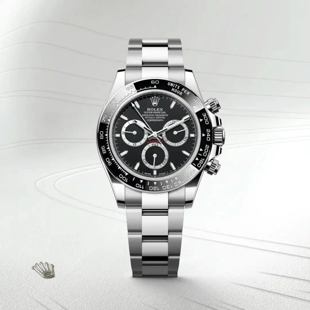 rolex cosmograph daytona in oystersteel, M126500LN-0002 - henne jewelers