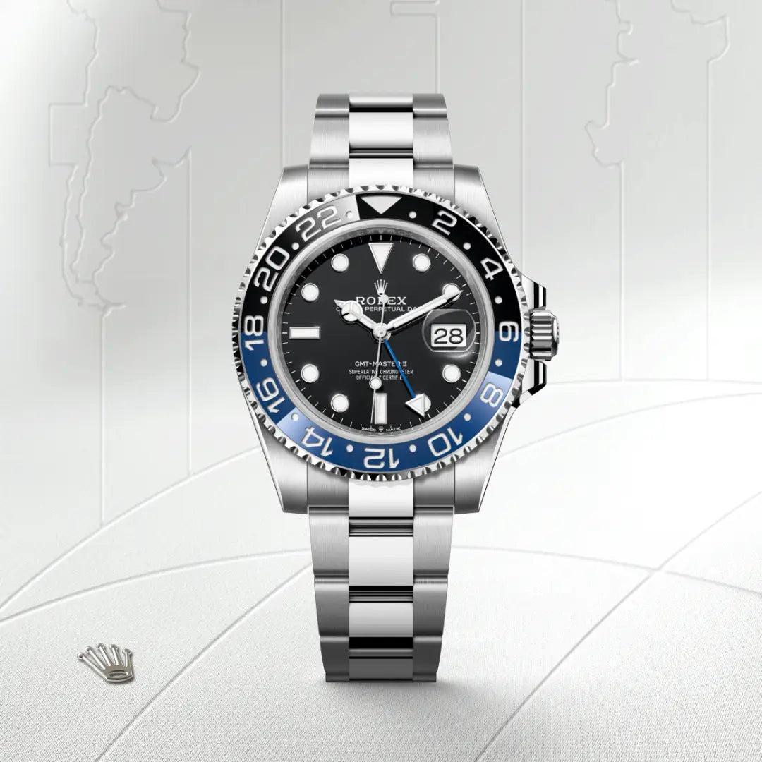 rolex GMT-Master II in Oystersteel, M126710BLNR-0003 - Henne Jewelers