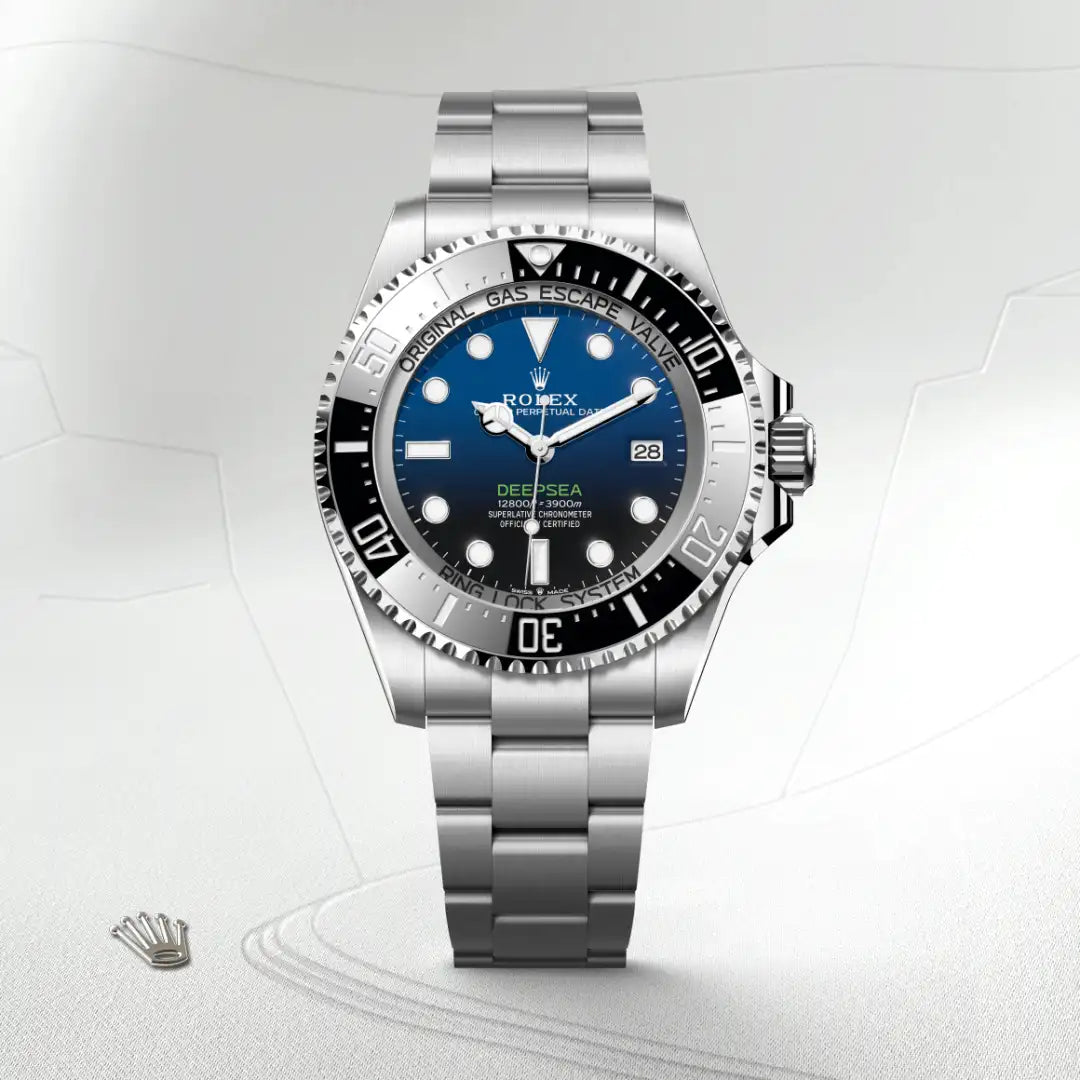 rolex Deepsea in Oystersteel, M136660-0005 - Henne Jewelers