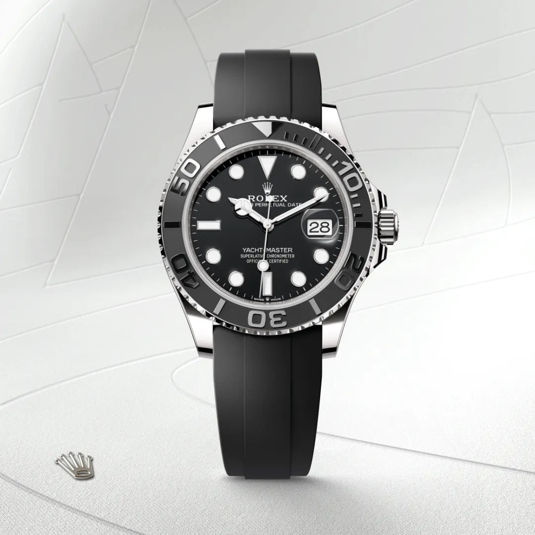 rolex Yacht-Master in 18 kt white gold, M226659-0002 - Henne Jewelers