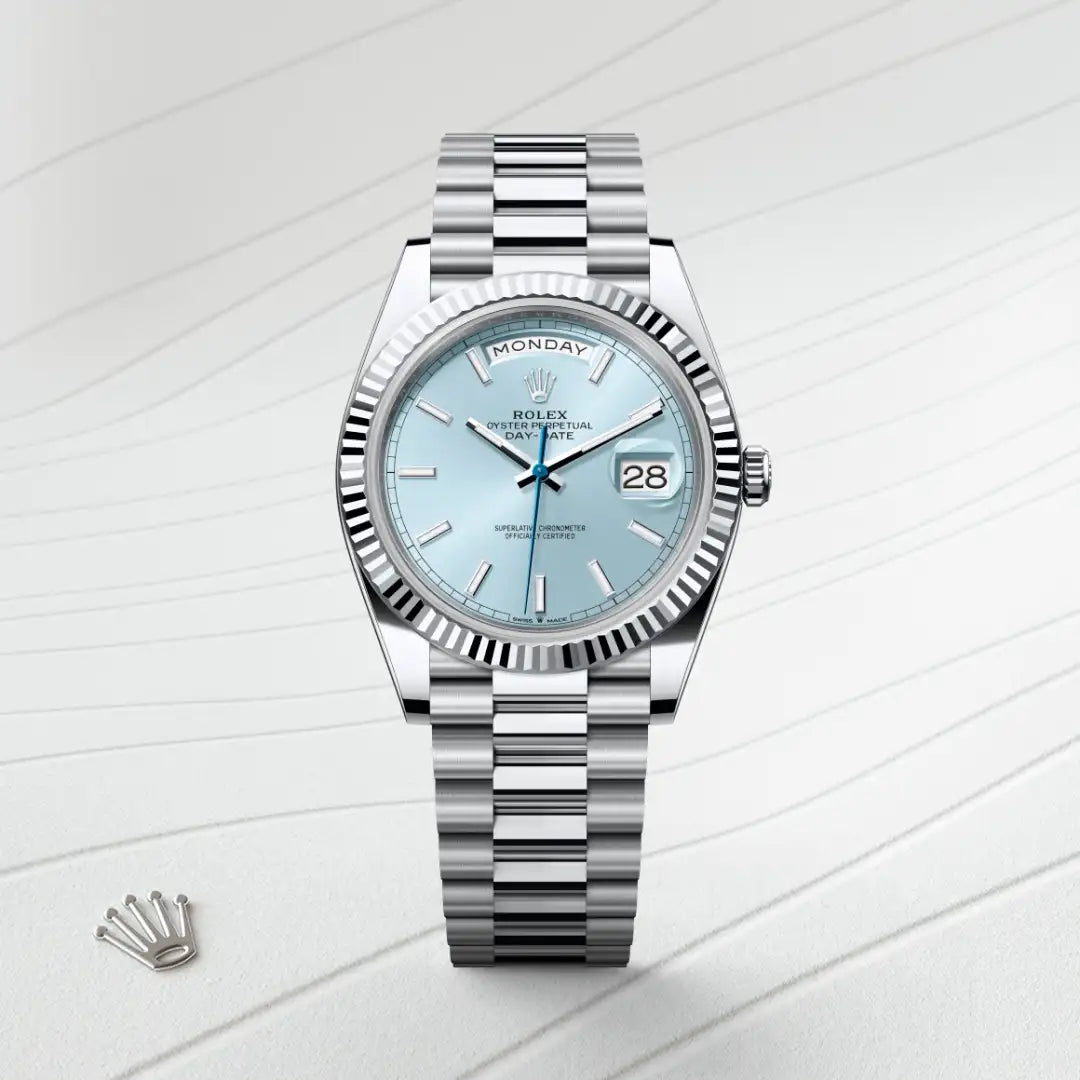 rolex Day-Date in Platinum, M228236-0018 - Henne Jewelers