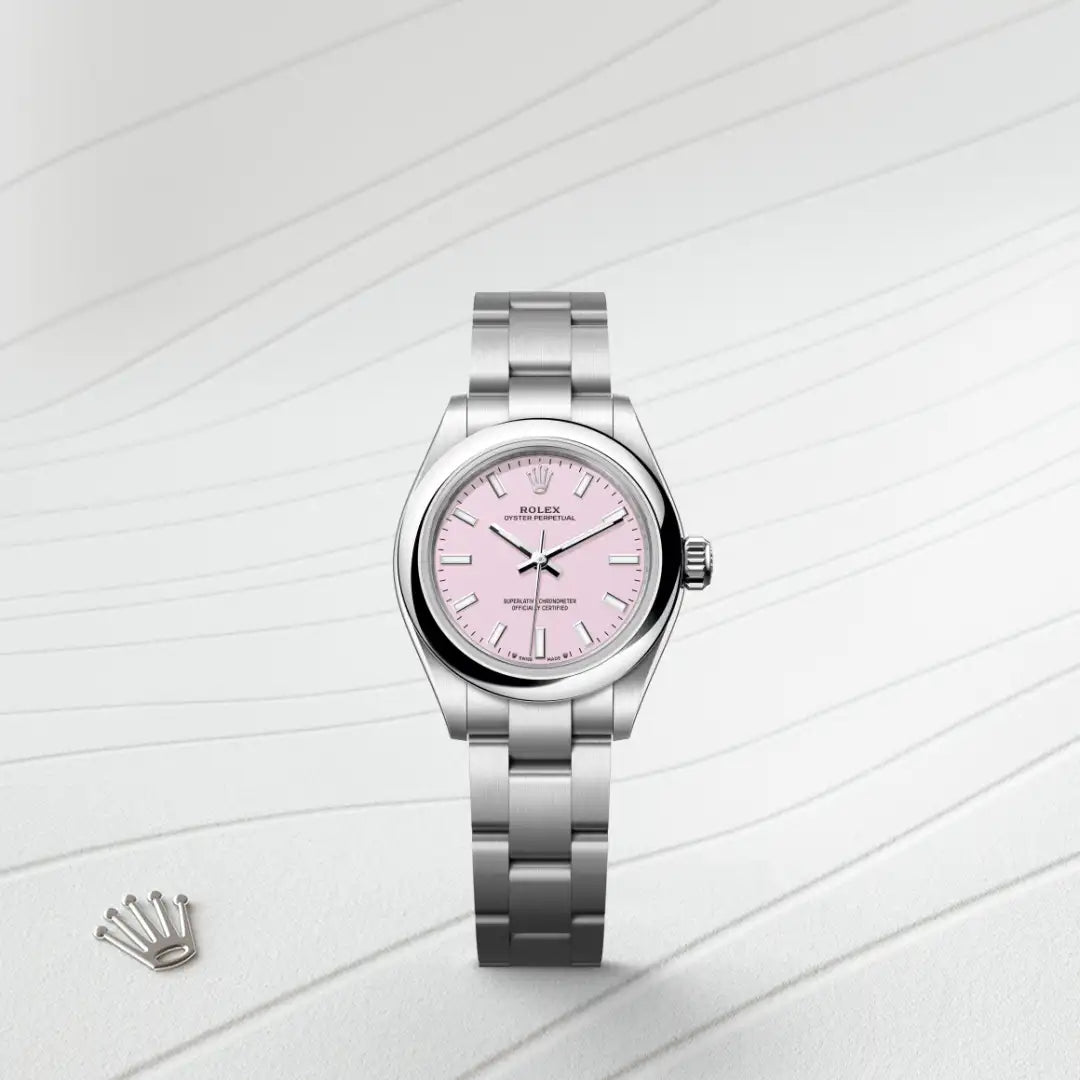 rolex Oyster Perpetual in Oystersteel, M276200-0009 - Henne Jewelers