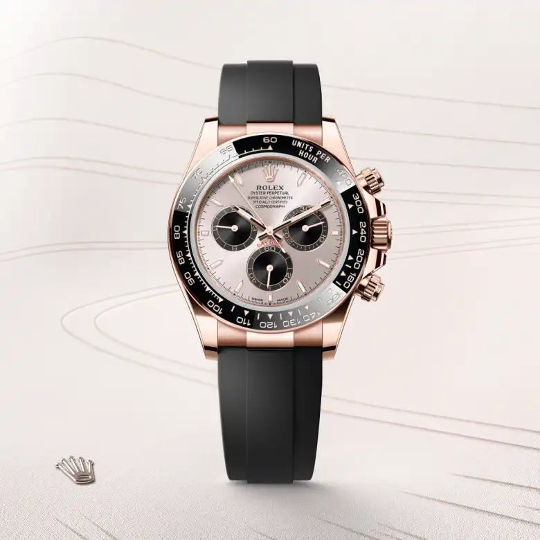 rolex Cosmograph Daytona in 18 kt Everose gold, M126515LN-0006 - Henne Jewelers
