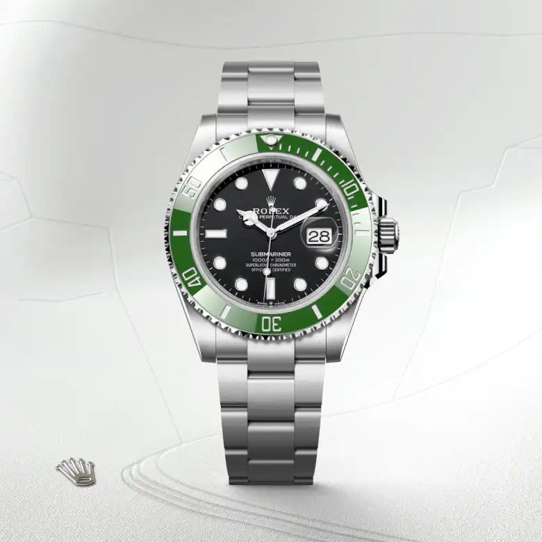 rolex Submariner in Oystersteel, M126610LV-0002 - Henne Jewelers