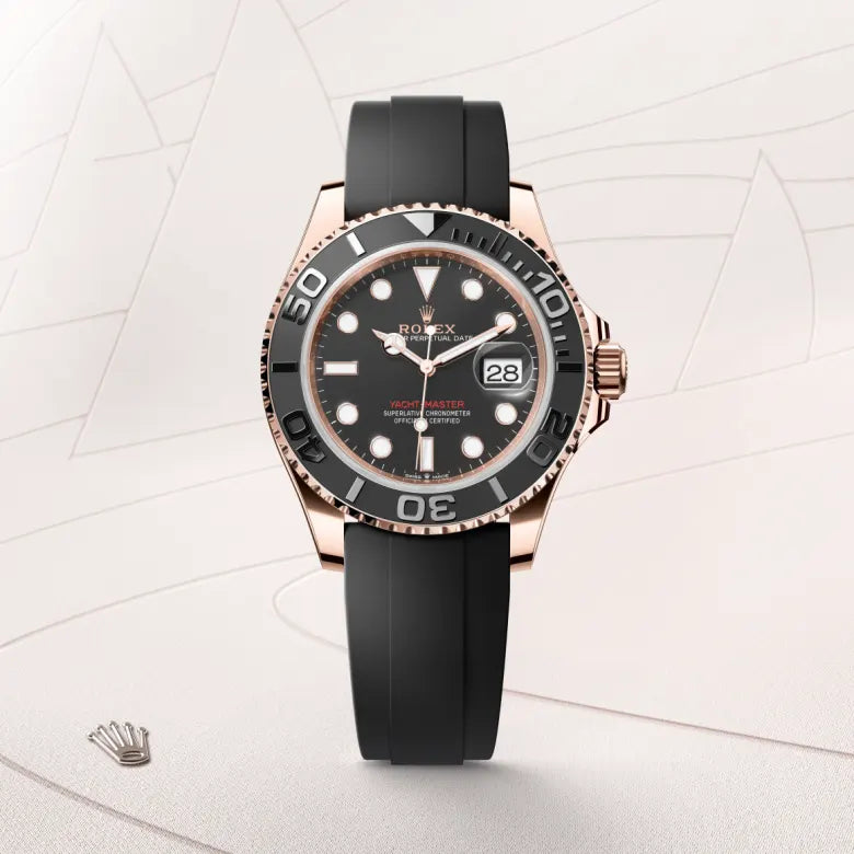 rolex Yacht-Master in 18 kt Everose gold, M126655-0002 - Henne Jewelers