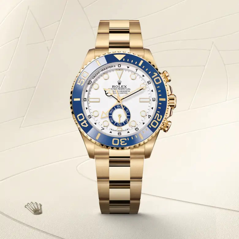rolex Yacht-Master II in 18 kt yellow gold, M126688-0001 - Henne Jewelers