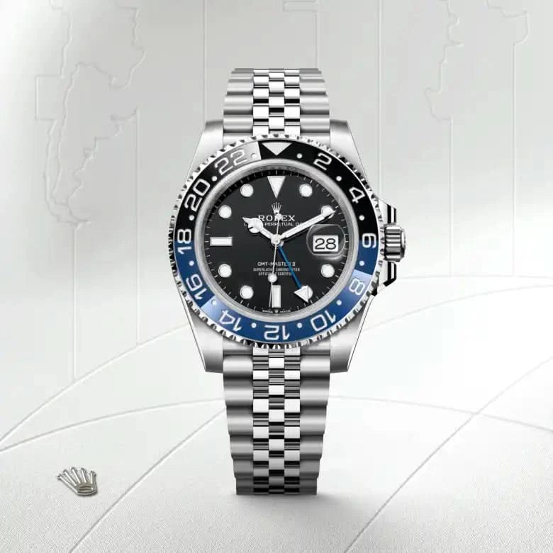 rolex gmt-master ii in oystersteel, M126710BLNR-0002 - henne jewelers