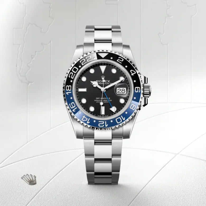 rolex GMT-Master II in Oystersteel, M126710BLNR-0003 - Henne Jewelers