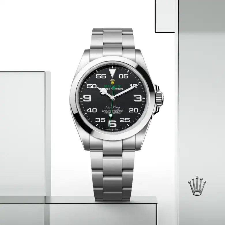 rolex Air-King in Oystersteel, M126900-0001 - Henne Jewelers