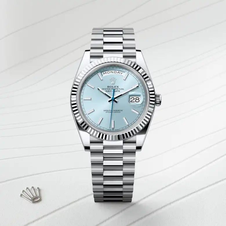 rolex Day-Date in Platinum, M228236-0018 - Henne Jewelers