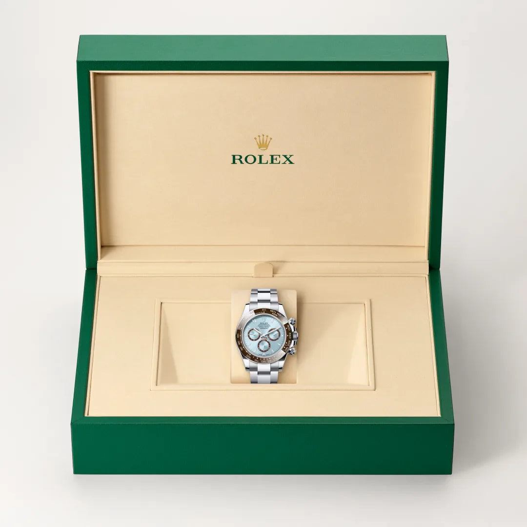 rolex Cosmograph Daytona in Platinum, M126506-0001 - Henne Jewelers