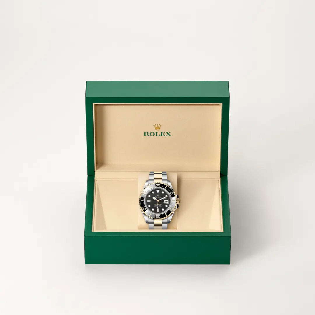 rolex Sea-Dweller in Yellow Rolesor - combination of Oystersteel and yellow gold, M126603-0001 - Henne Jewelers
