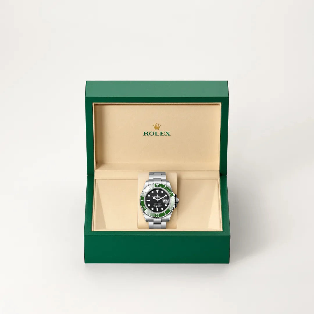 rolex Submariner in Oystersteel, M126610LV-0002 - Henne Jewelers