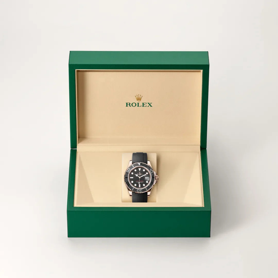 rolex Yacht-Master in 18 kt Everose gold, M126655-0002 - Henne Jewelers