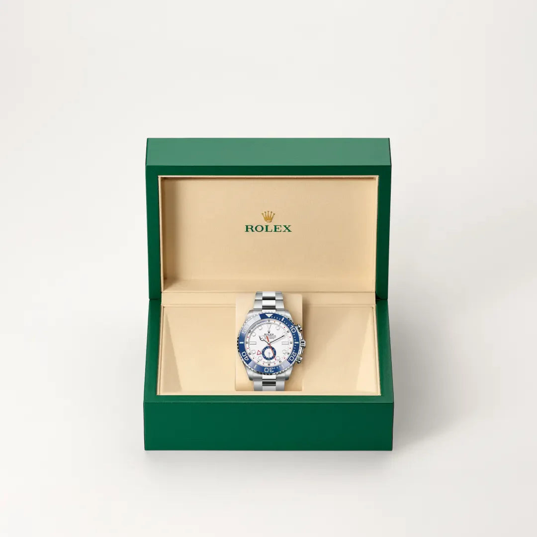 rolex Yacht-Master II in Oystersteel, M126680-0001 - Henne Jewelers