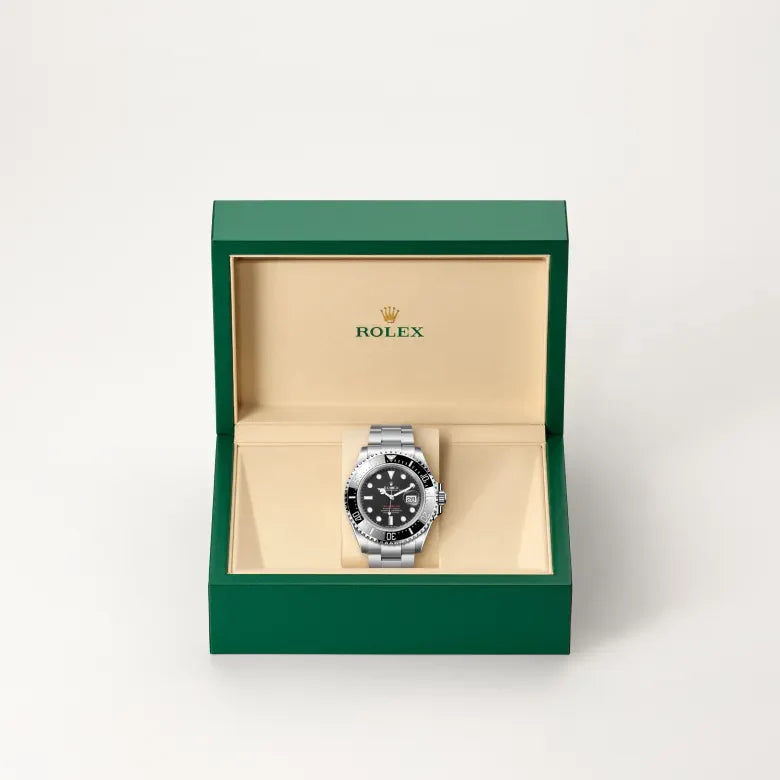rolex Sea-Dweller in Oystersteel, M126600-0002 - Henne Jewelers