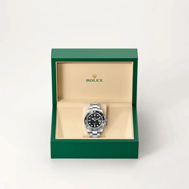 rolex gmt-master ii in oystersteel, M126710GRNR-0004 - henne jewelers