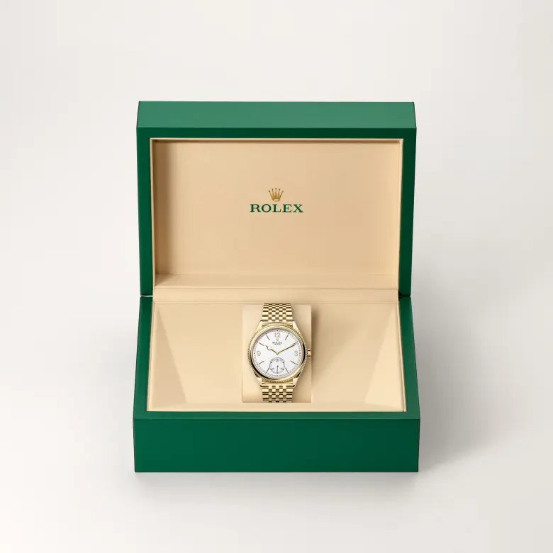 rolex 1908 in 18 kt yellow gold, M52508-0008 - Henne Jewelers