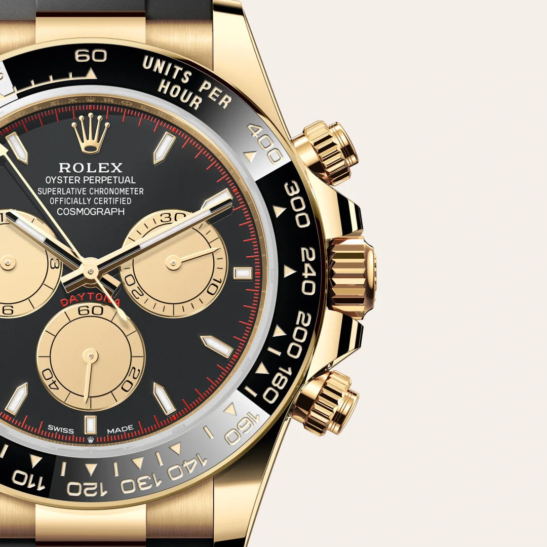 rolex Cosmograph Daytona in 18 kt yellow gold, M126518LN-0004 - Henne Jewelers