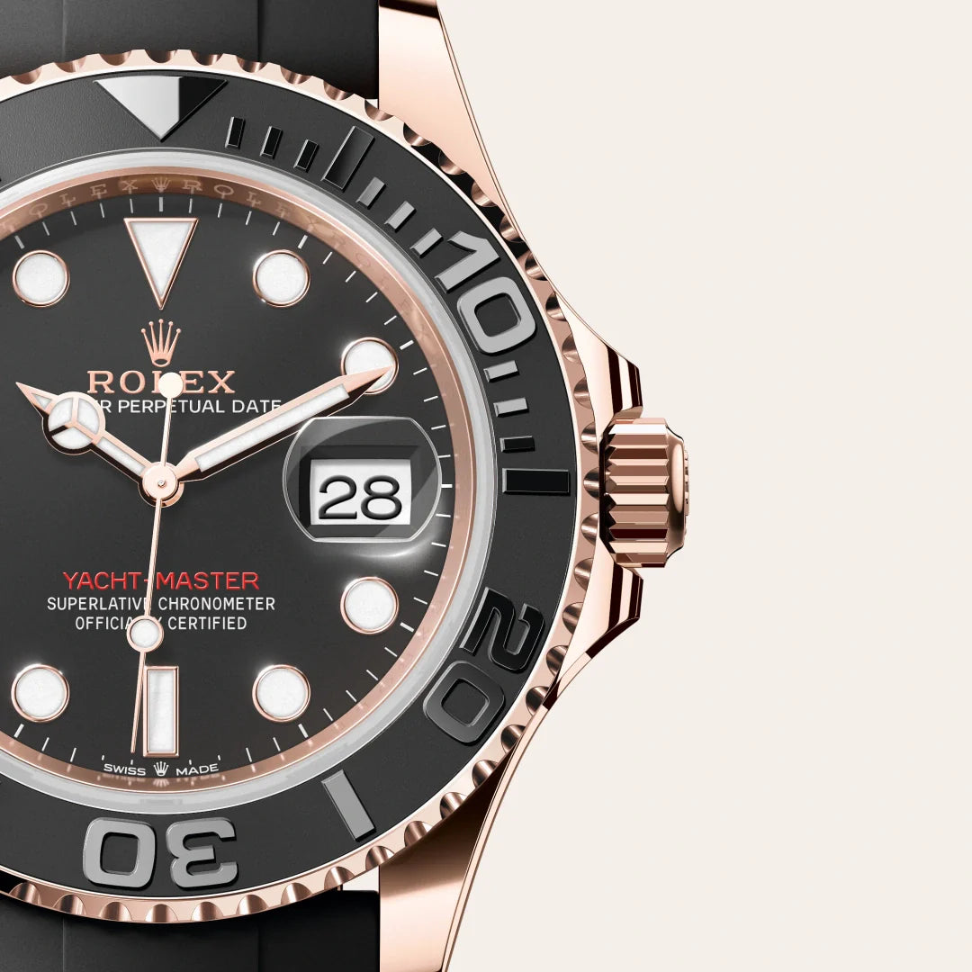 rolex Yacht-Master in 18 kt Everose gold, M126655-0002 - Henne Jewelers