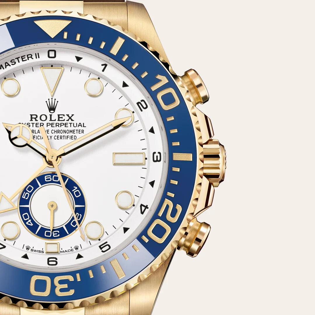 rolex Yacht-Master II in 18 kt yellow gold, M126688-0001 - Henne Jewelers