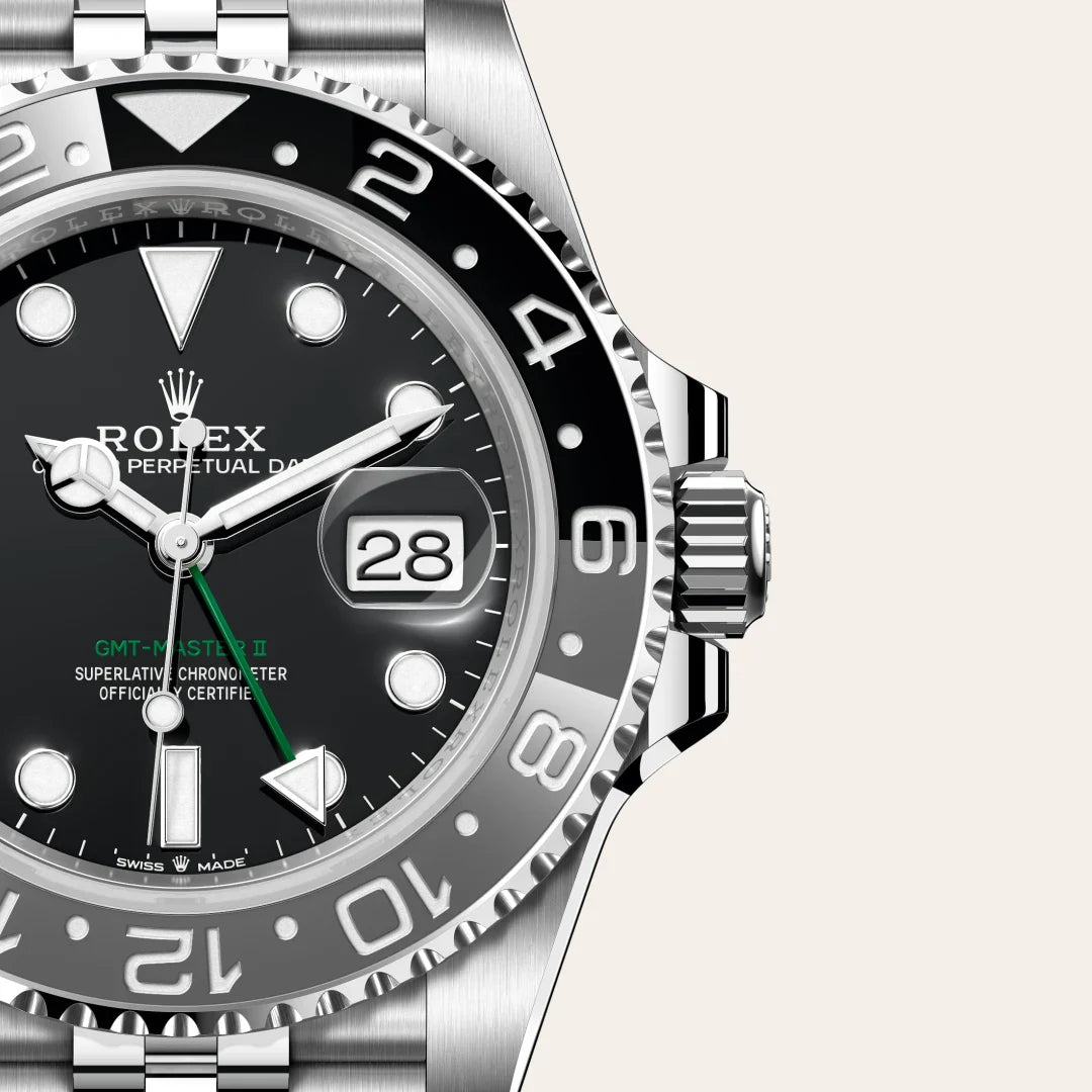 rolex GMT-Master II in Oystersteel, M126710GRNR-0003 - Henne Jewelers