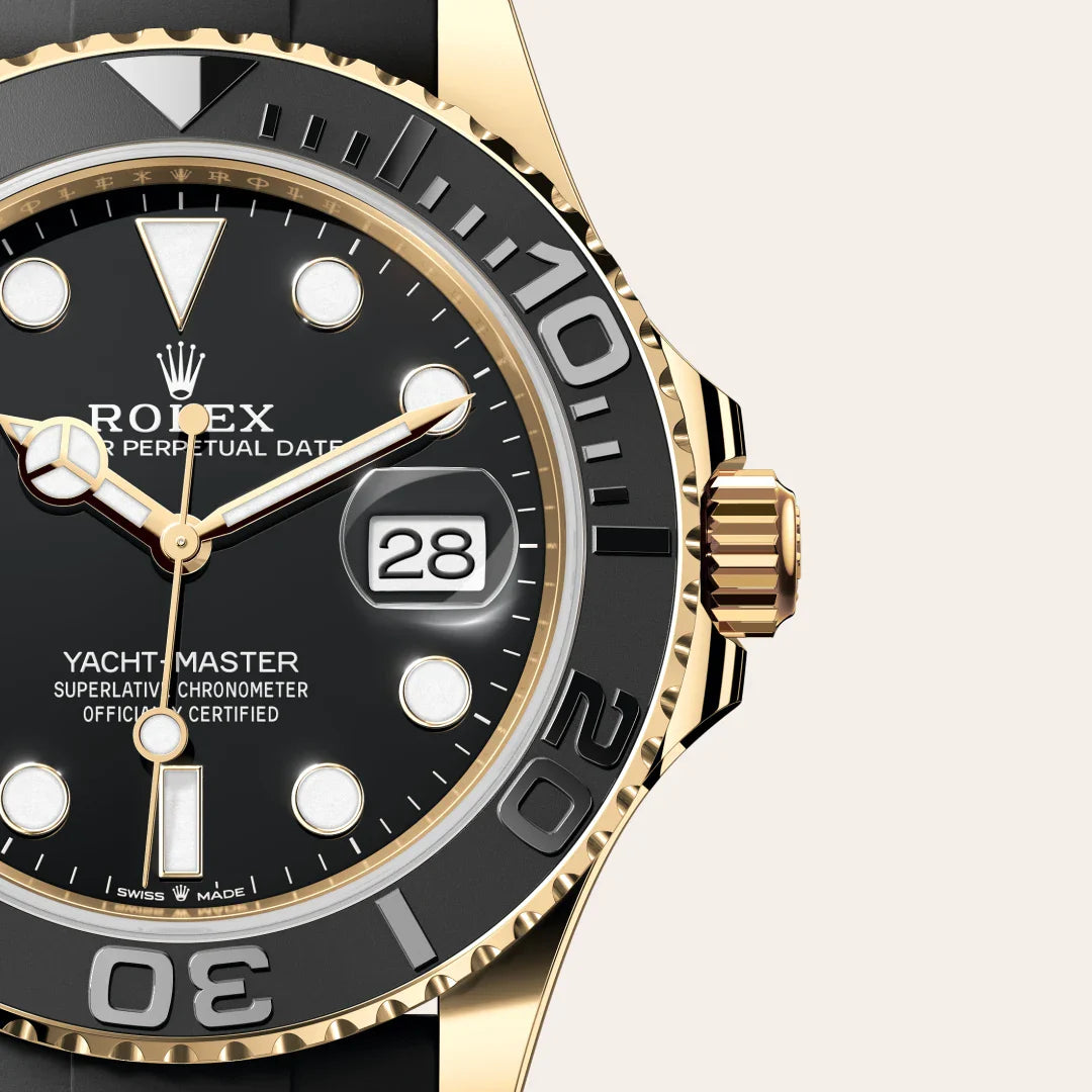 rolex Yacht-Master in 18 kt yellow gold, M226658-0001 - Henne Jewelers