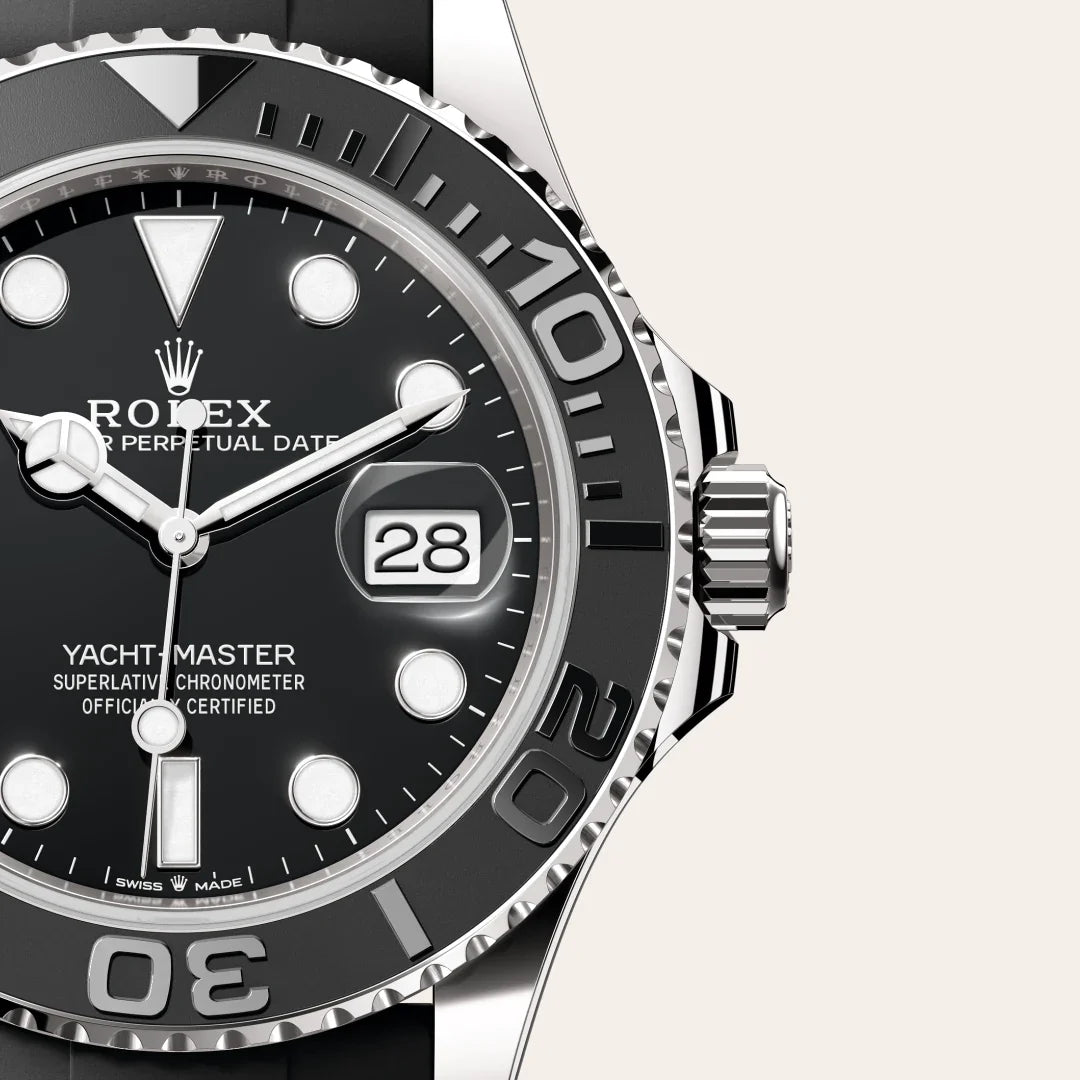 rolex Yacht-Master in 18 kt white gold, M226659-0002 - Henne Jewelers