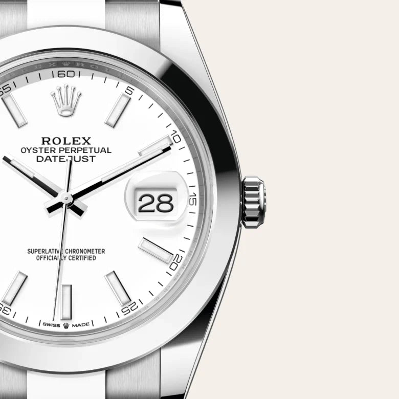 rolex Datejust in Oystersteel, M126300-0005 - Henne Jewelers