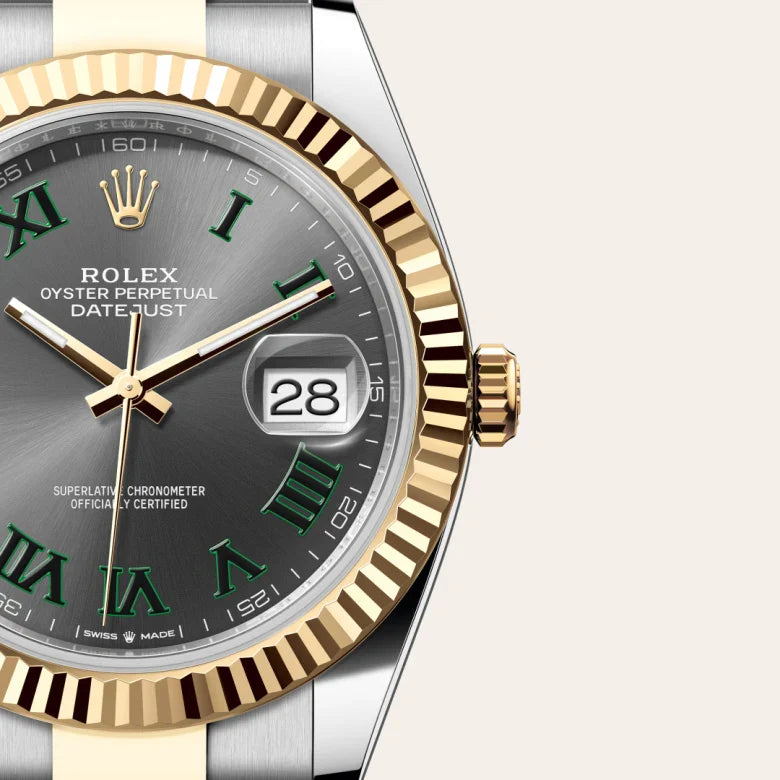 rolex Datejust in Yellow Rolesor - combination of Oystersteel and yellow gold, M126333-0019 - Henne Jewelers