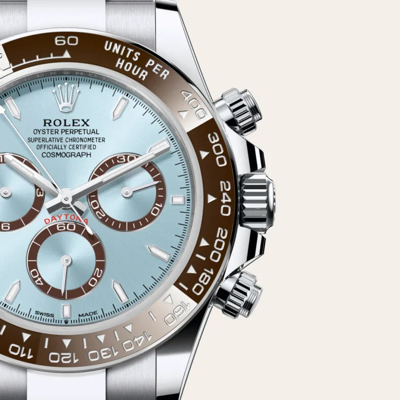rolex Cosmograph Daytona in Platinum, M126506-0001 - Henne Jewelers